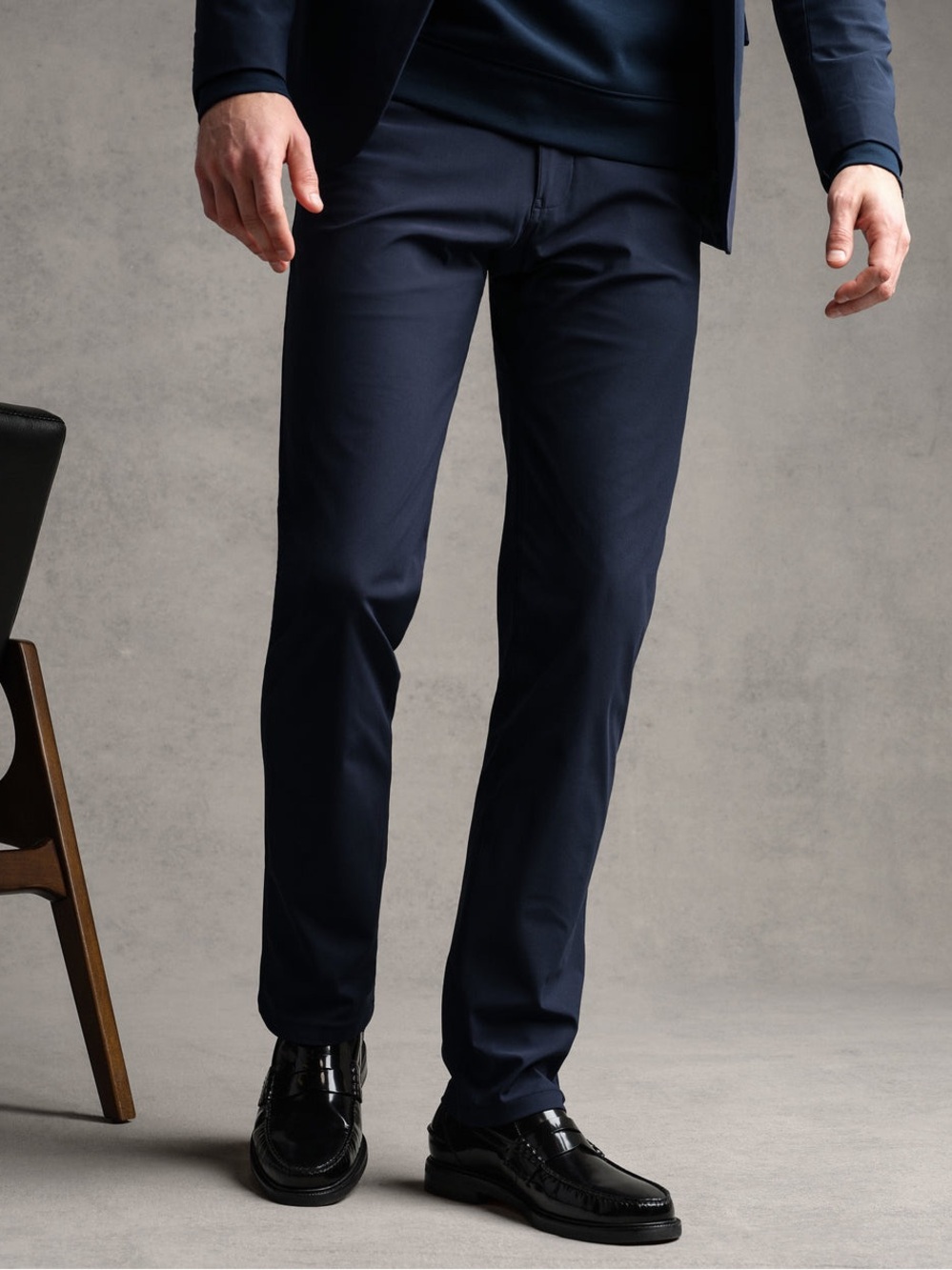 RHONE Commuter Pant Slim Straight Classic Navy 36” X 33”